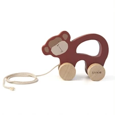 Wooden-pull-along-toy-Mr-Monkey