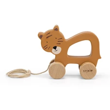 Wooden-pull-along-toy-Mr-Tiger