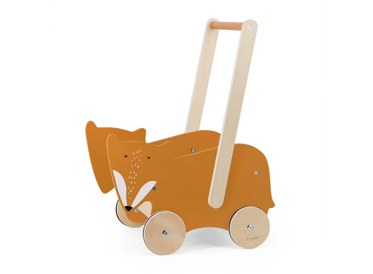 Wooden-push-along-cart-Mr-Fox