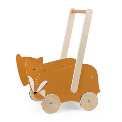 Wooden-push-along-cart-Mr-Fox