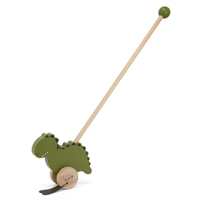 Wooden-push-along-toy-Mr-Dino