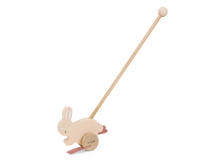 Wooden-push-along-toy-Mrs-Rabbit