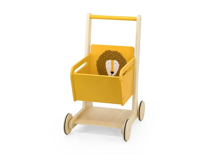 Wooden-shopping-cart-Mr-Lion
