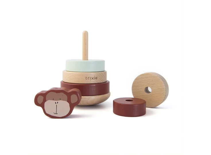Wooden-stacking-toy-Mr-Monkey