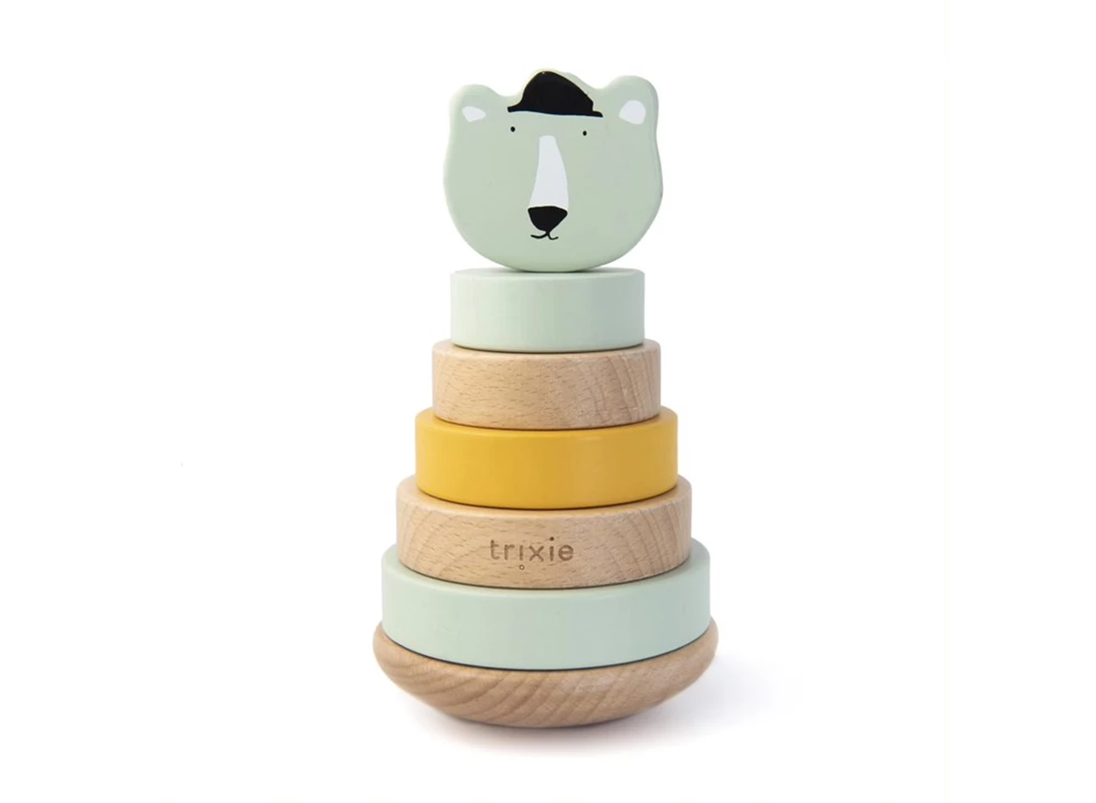 Wooden-stacking-toy-Mr-Polar-Bear
