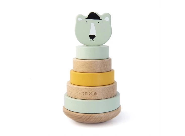 Wooden-stacking-toy-Mr-Polar-Bear