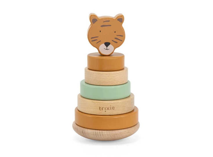 Wooden-stacking-toy-Mr-Tiger