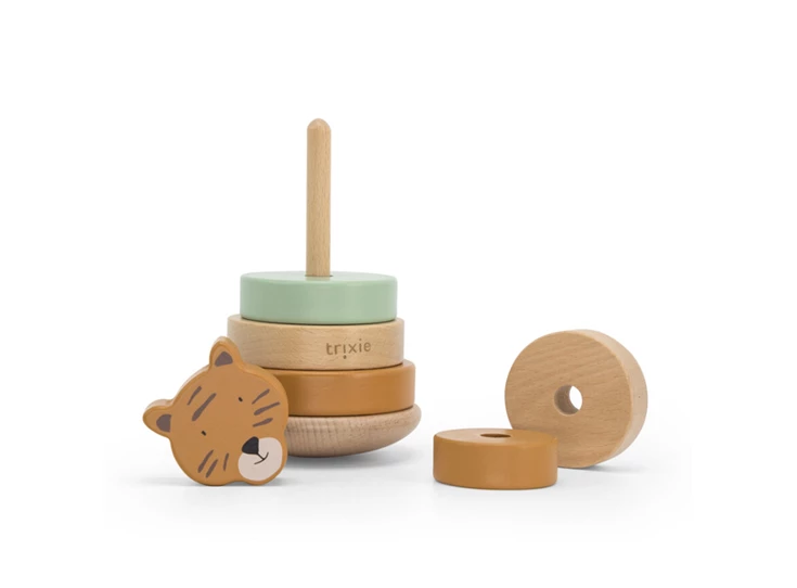 Wooden-stacking-toy-Mr-Tiger