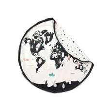 Worldmap-Stars-Speeltapijt-Opbergzak
