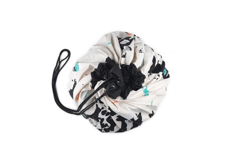 Worldmap-Stars-Speeltapijt-Opbergzak