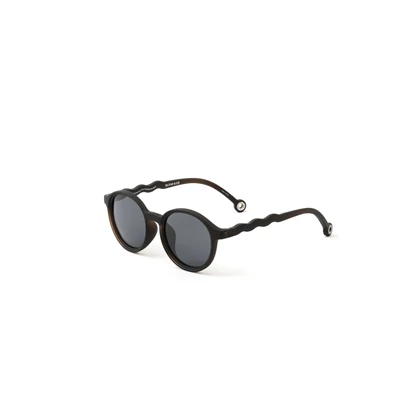 Zonnebril-12j-Classic-Oval-Squid-Black