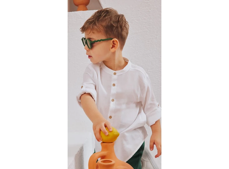 Zonnebril-12j-Terracotta-Oval-Olive-Green