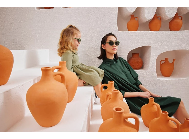 Zonnebril-12j-Terracotta-Oval-Olive-Green