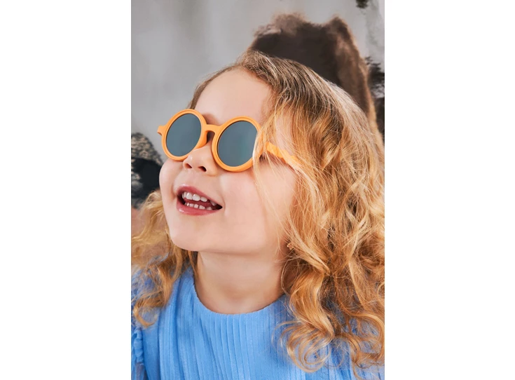 Zonnebril-3-12j-Deep-Sea-Round-Revo-Lens-Starfish-Orange