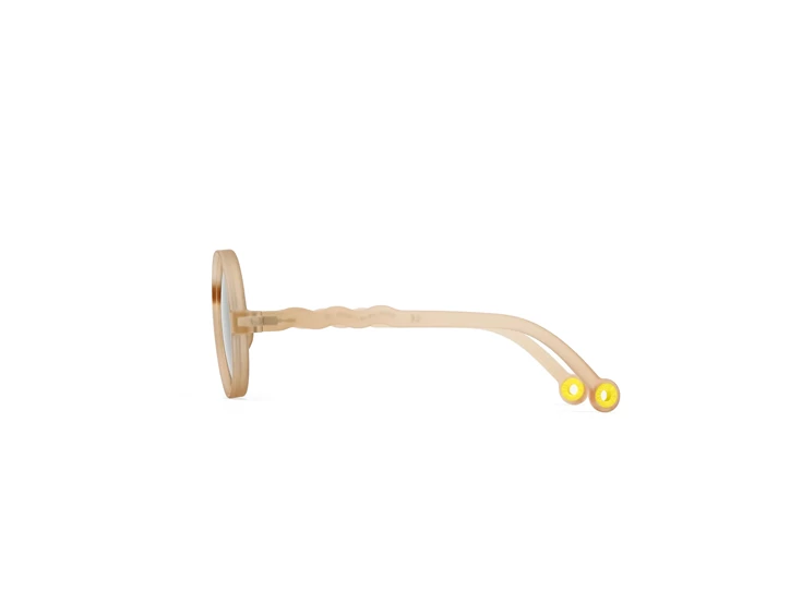 Zonnebril-5-12j-Classic-Olivio-Round-Polarized-Sand-Beige