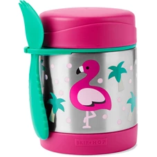 Zoo-insulated-food-jar-Flamingo